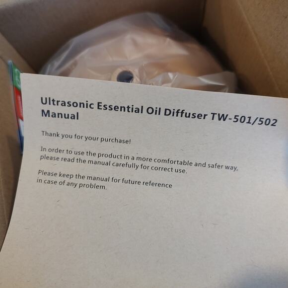 Tenswall Ultrasonic Cool Mist Essential Oil Diffuser NEW - Picture 6 of 6